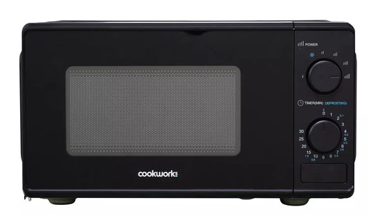 Opti-Cookworks 700W Manual Microwave - Black