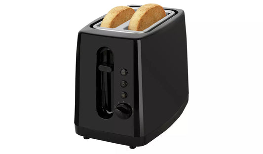 opti-Cookworks New Basic 2 Slice Toaster - Black