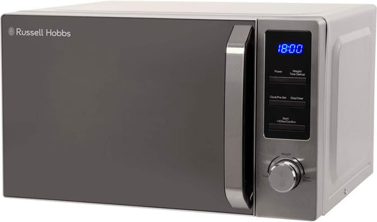 Opti- Russell Hobbs Buckingham 800W Compact Microwave - S/Steel