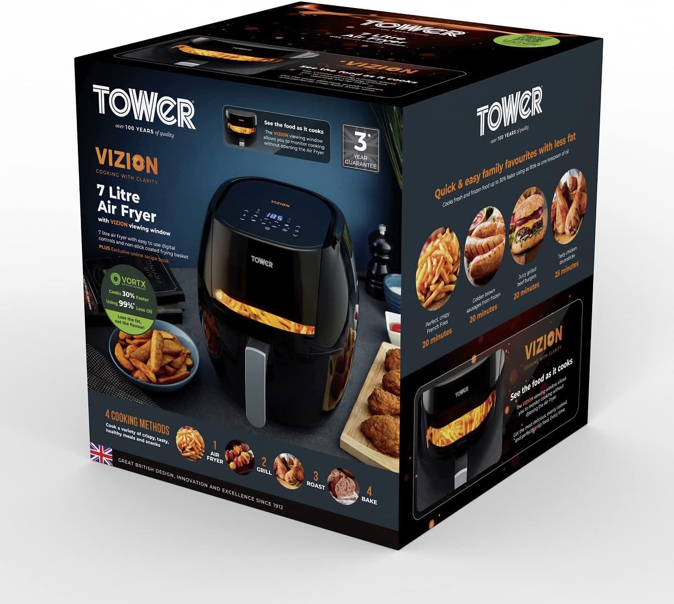 OPTI-TOWER DIGITAL T17072 AIR FRYER