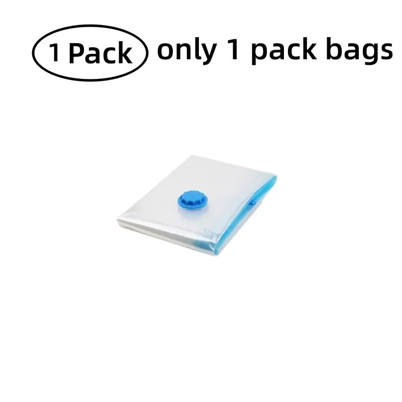 OPTI-Vacuum Storage Bags Wardrobe Organizer Vacuum Seal Bag Space Saving Bags for Clothes Pillow Blanket Travel Vacuum Bag Package