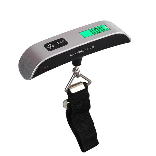 OPTI-Digital LCD Display 110lb/50kg Electronic Luggage Hanging Suitcase Travel Weighs Baggage Bag Weight Balance Portable Scale Tool