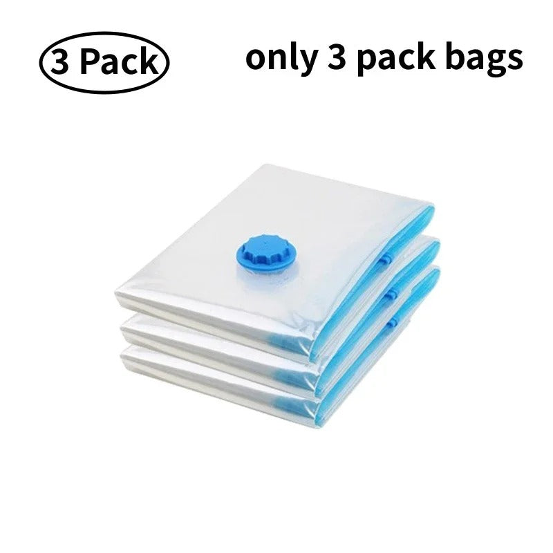 OPTI-Vacuum Storage Bags Wardrobe Organizer Vacuum Seal Bag Space Saving Bags for Clothes Pillow Blanket Travel Vacuum Bag Package